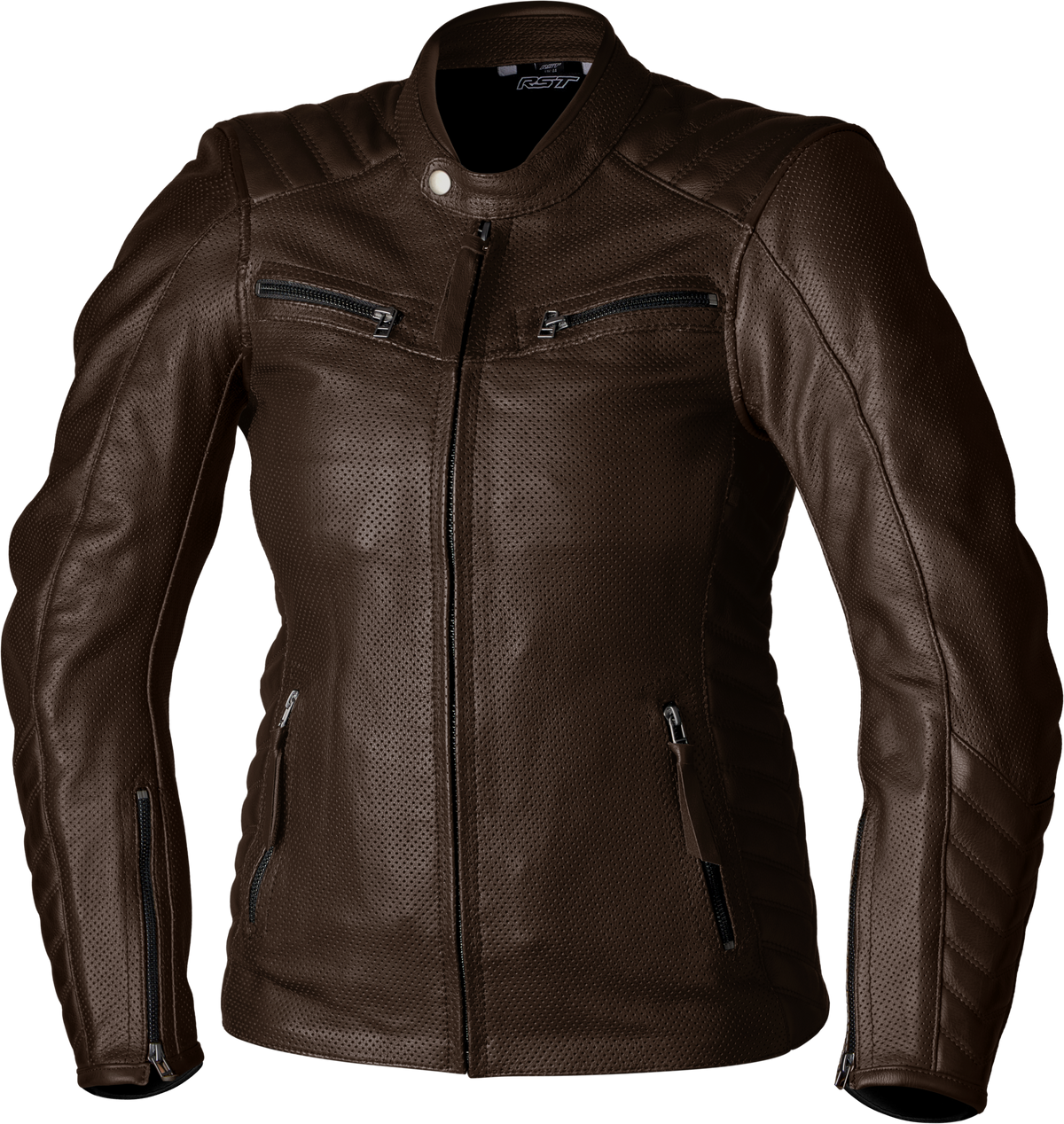 Ladies Roadster Air Ce Jacket Brown Leather 2xl
