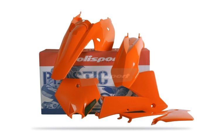 POLISPORT MX COMPLETE KIT KTM, ORANGE KTM