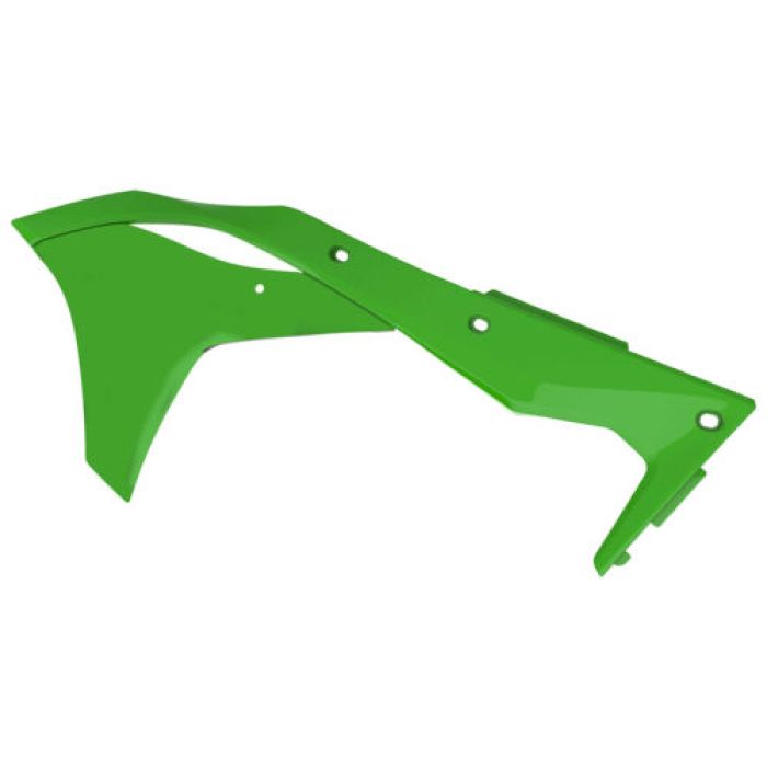 POLISPORT RADIATOR SCOOPS KAWASAKI, GREEN 05