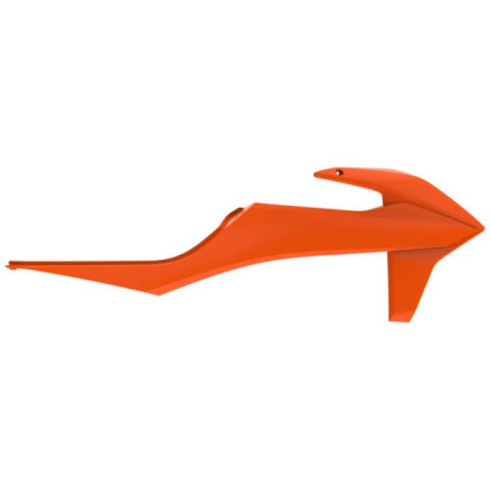 POLISPORT RADIATOR SCOOPS KTM, ORANGE KTM16