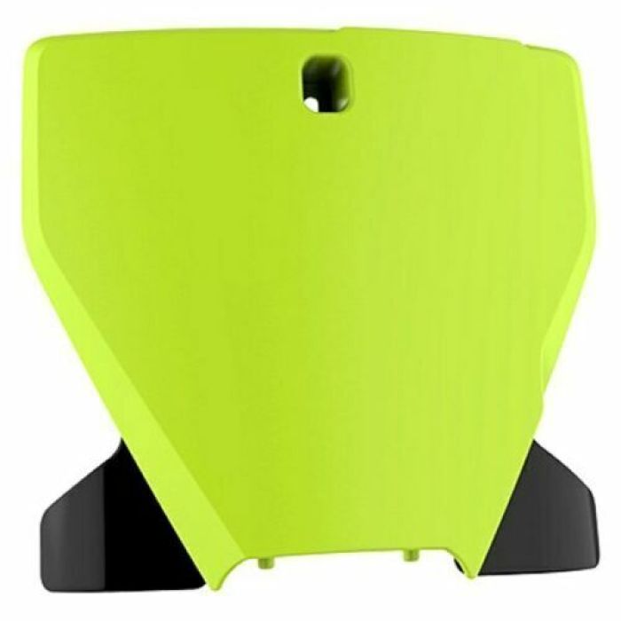 POLISPORT NUMBER PLATE HUSQVARNA, YELLOW FLO/BLACK
