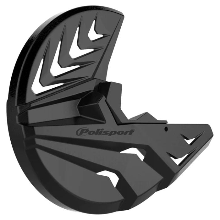 POLISPORT DISK &amp; BOTTOM FORK PROTECTOR BLACK/BLACK