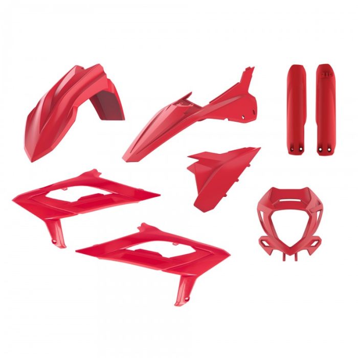 POLISPORT REPLICA PLASTIC KIT FULL KIT RED