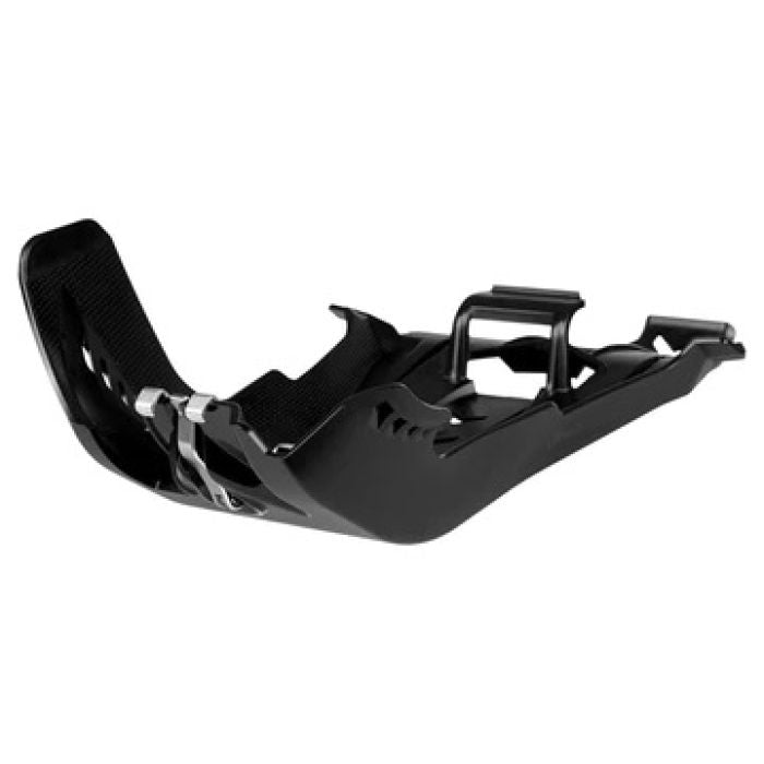 POLISPORT SKID PLATE WITH LINK PROTECTOR BLACK