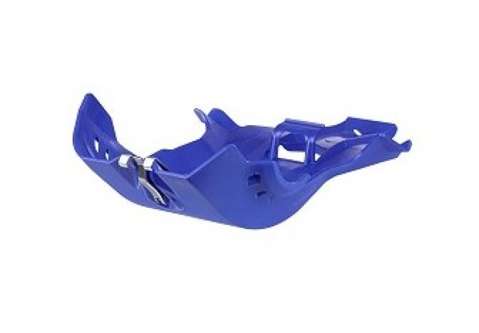 POLISPORT SKID PLATE WITH LINK PROTECTOR BLUE