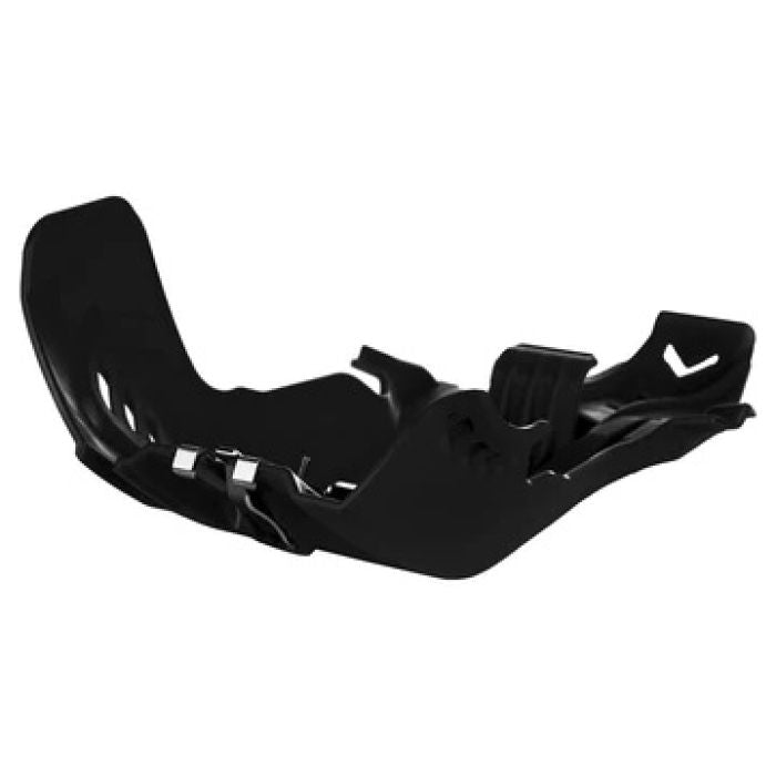 POLISPORT SKID PLATE WITH LINK PROTECTOR BLACK