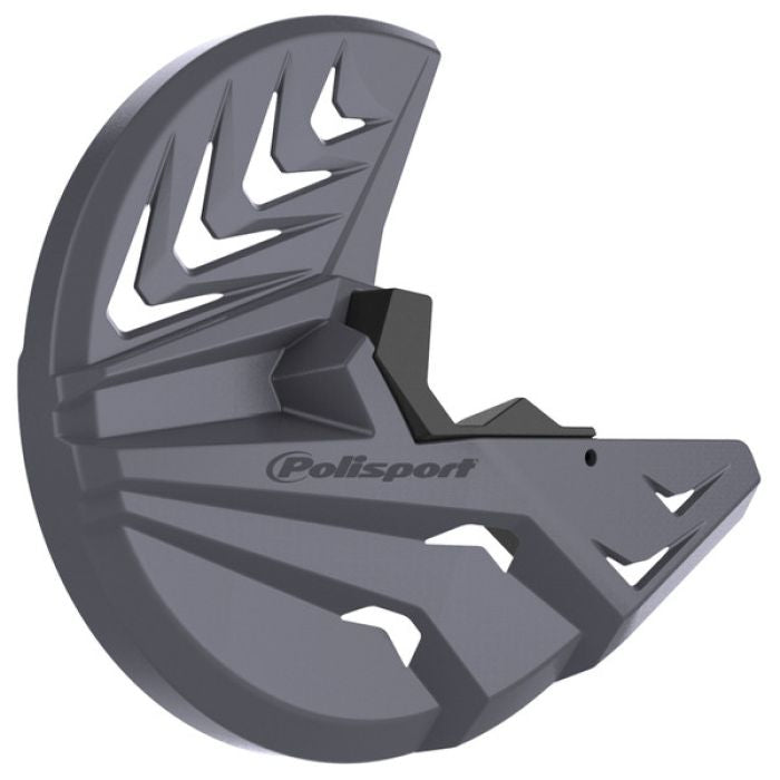 POLISPORT DISK &amp; BOTTOM FORK PROTECTOR NARDO GREY /BLACK