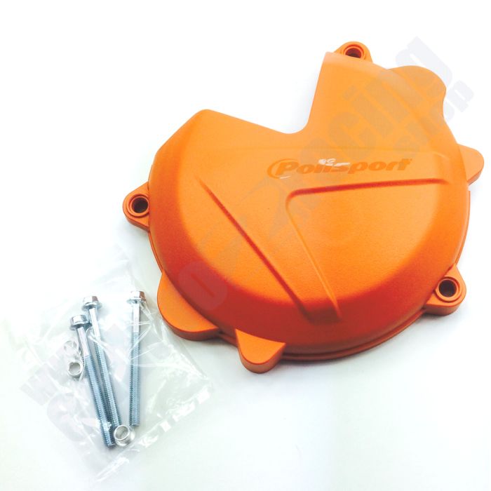 POLISPORT CLUTCH COVER ORANGE KTM