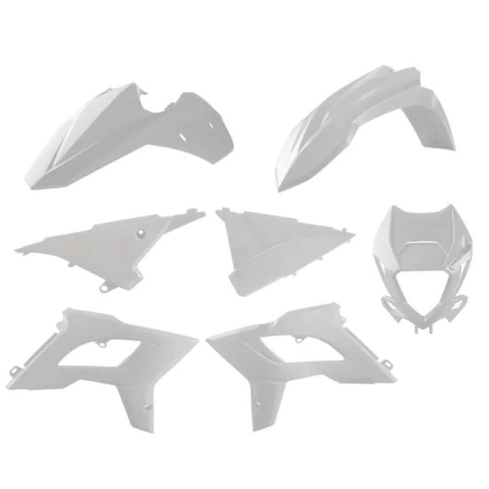 POLISPORT ENDURO RESTYLING KIT WHITE