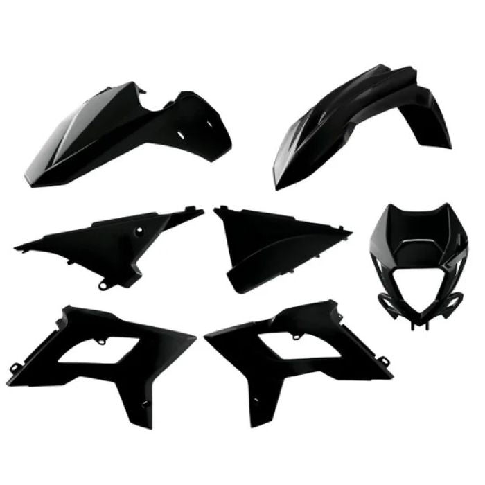 POLISPORT ENDURO RESTYLING KIT BLACK