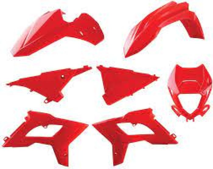 POLISPORT MX COMPLETE KIT RESTYLING RED