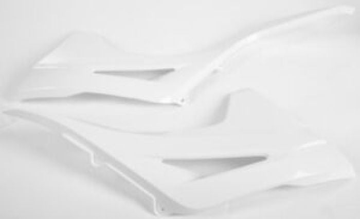 POLISPORT RADIATOR SCOOPS WHITE