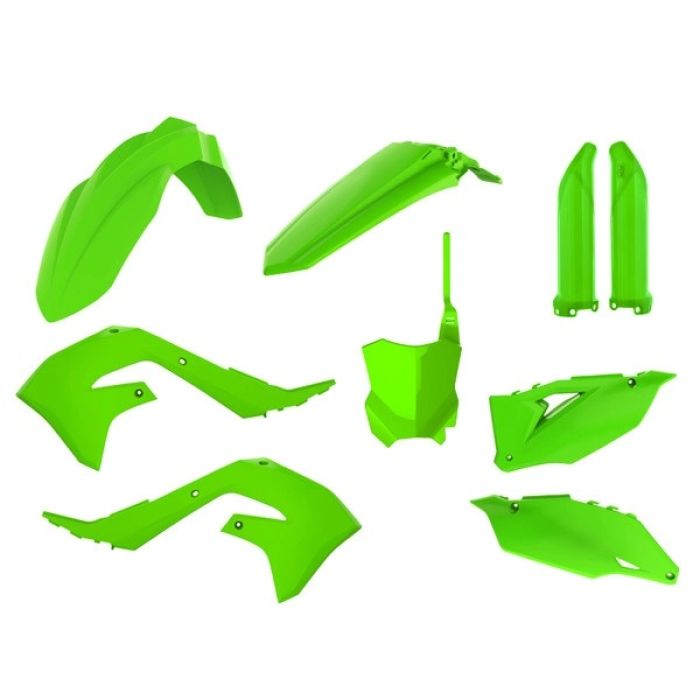 POLISPORT MX COMPLETE KIT LIME GREEN