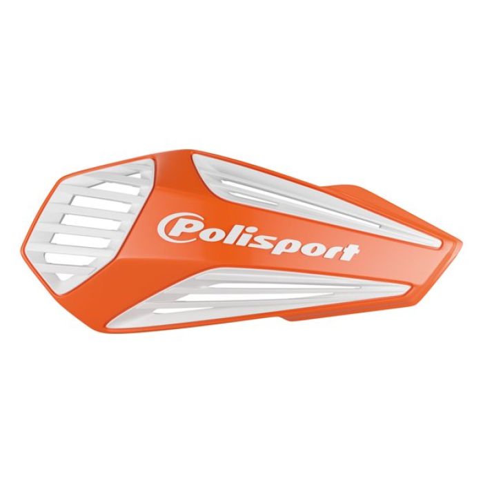POLISPORT MX AIR HANDGUARD ORG / WHITE