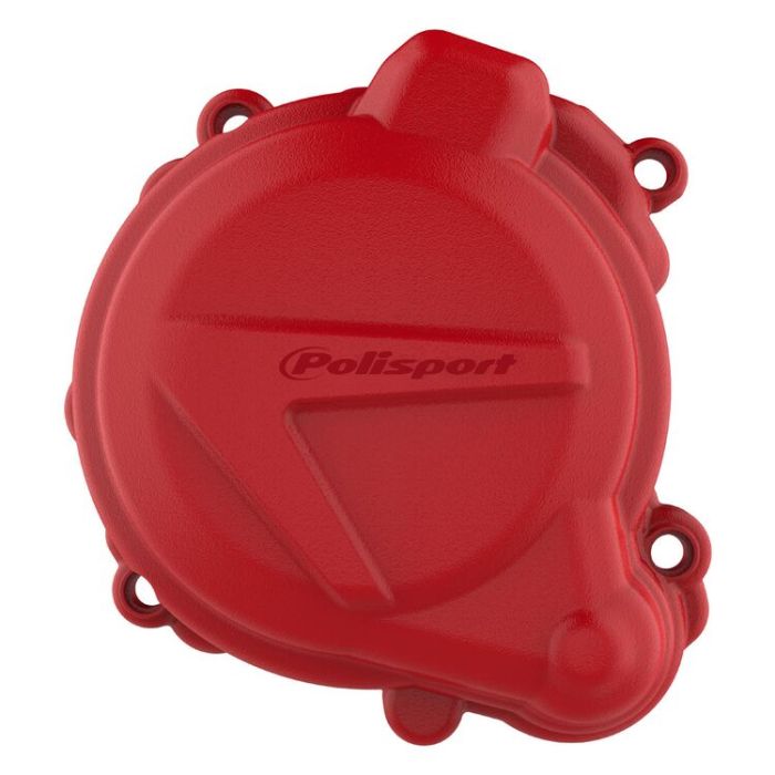 POLISPORT IGNITION COVER PROTECTORS HONDA CRF450R RED