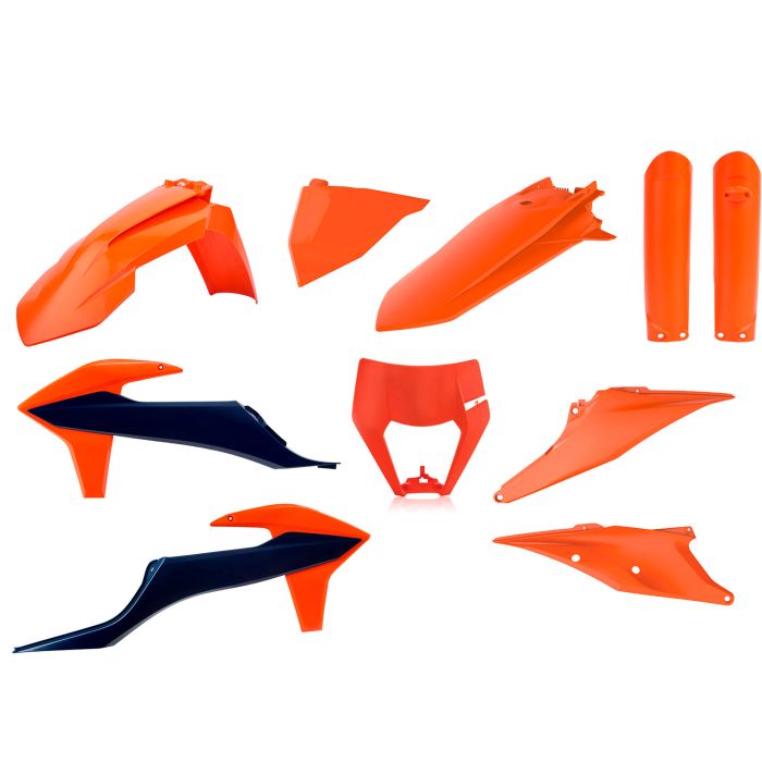 POLISPORT REPLICA PLASTIC KIT,FULL KIT KTM OEMCOLOR