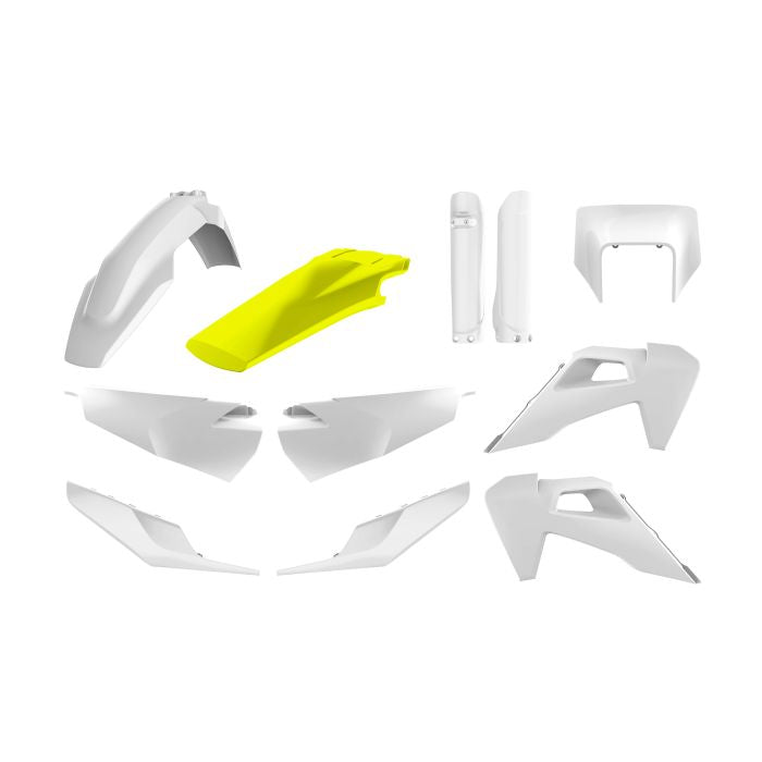 POLISPORT REPLICA PLASTIC KIT,FULL KIT HUSQVARNA OEMCOLOR