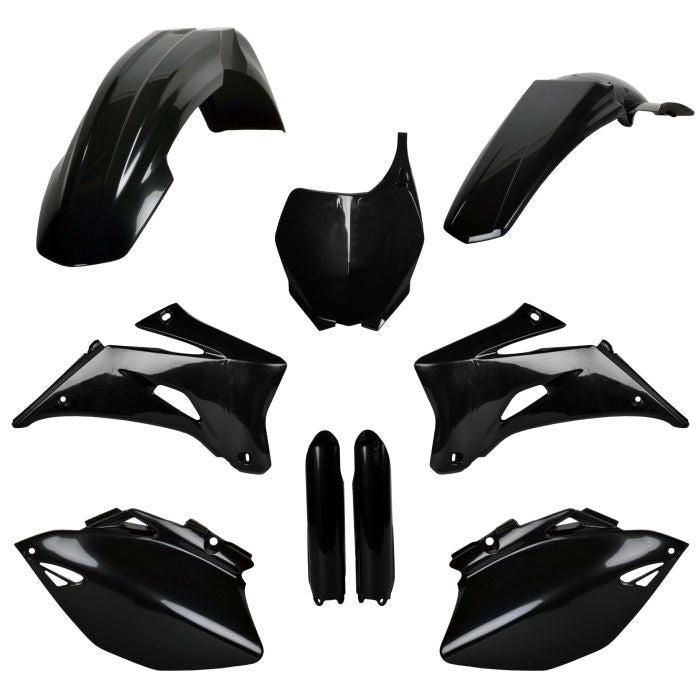 POLISPORT REPLICA PLASTIC KIT,FULL KIT YAMAHA BLACK