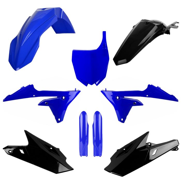 POLISPORT REPLICA PLASTIC KIT,FULL KIT YAMAHA BLUEYAMA98/BLACK