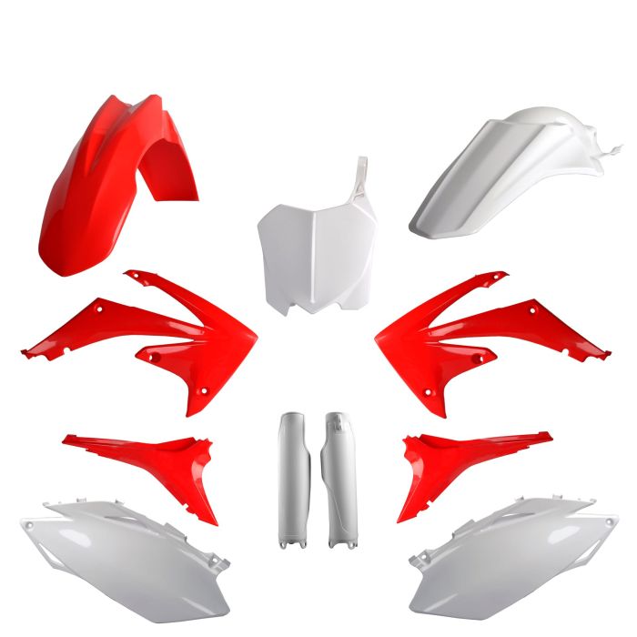 POLISPORT REPLICA PLASTIC KIT,FULL KIT HONDA OEM COLOR