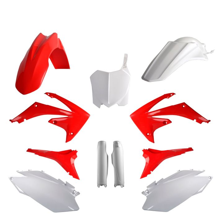 POLISPORT REPLICA PLASTIC KIT,FULL KIT HONDA OEM COLOR