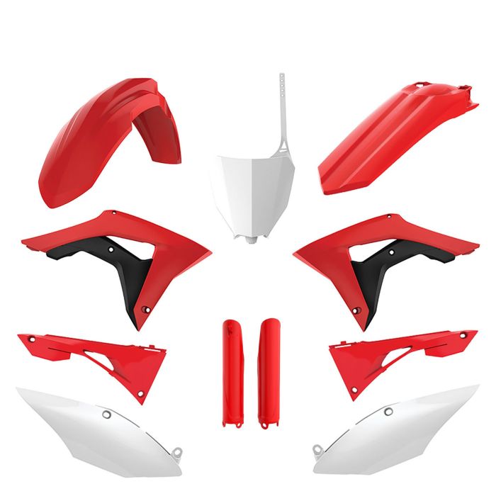 POLISPORT REPLICA PLASTIC KIT,FULL KIT HONDA OEM COLOR