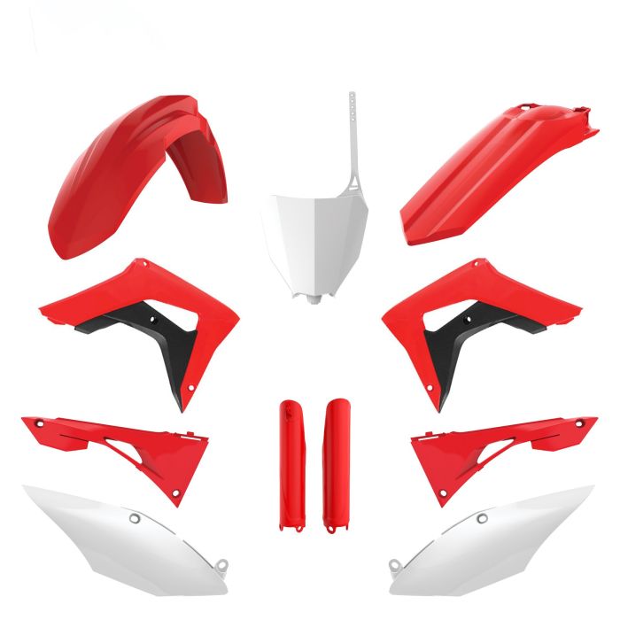 POLISPORT REPLICA PLASTIC KIT,FULL KIT HONDA OEM COLOR