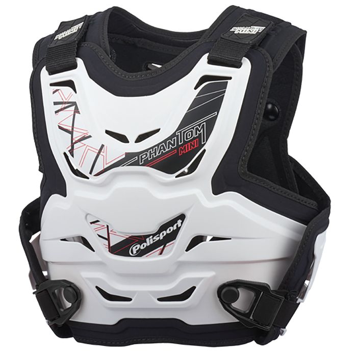 POLISPORT BODY PROTECTION,BODY PROTECTION - JUNIOR/KID WHITE