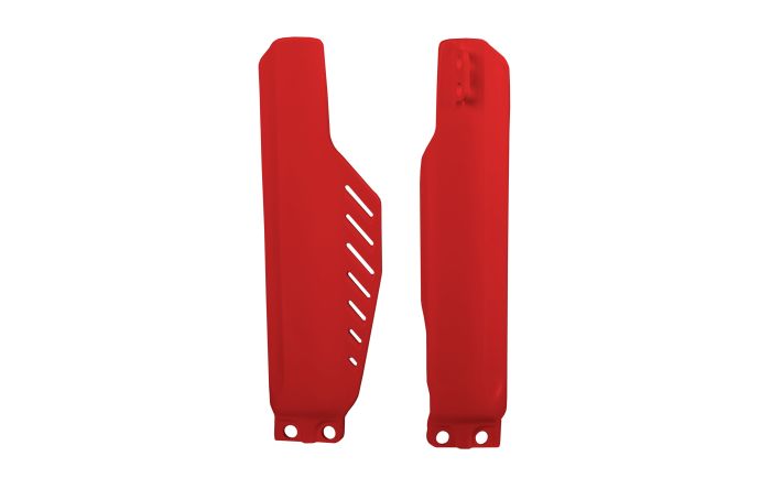 POLISPORT REPLICA PLASTIC,FORK GUARDS HONDA RED