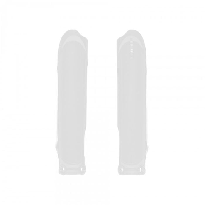 POLISPORT REPLICA PLASTIC,FORK GUARDS YAMAHA WHITE