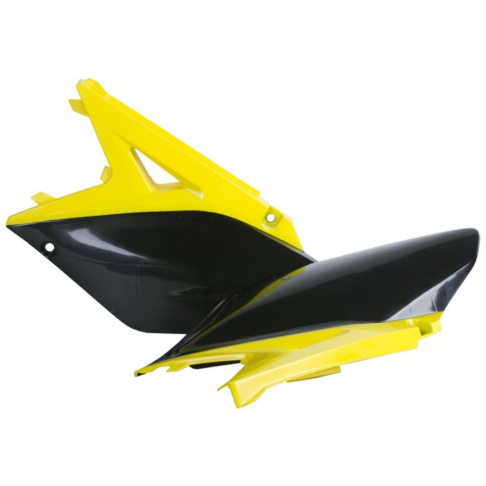 POLISPORT REPLICA PLASTIC,SIDE PANELS SUZUKI YELLOW/BLACK