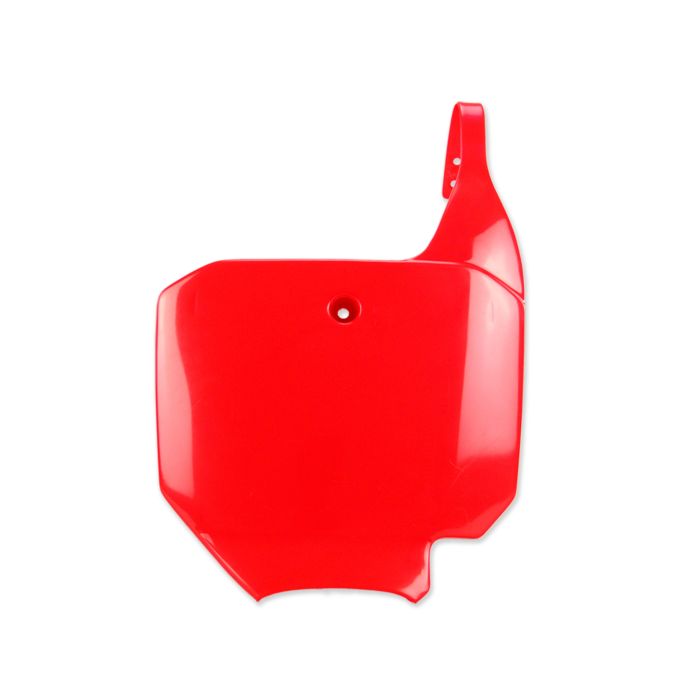 POLISPORT REPLICA PLASTIC,NUMBER PLATE HONDA RED