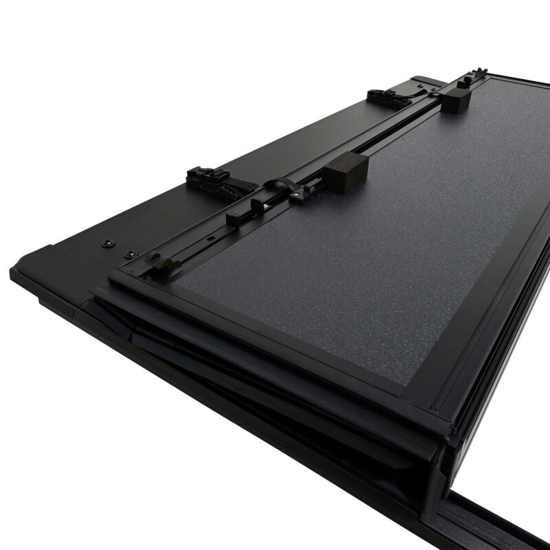 Westin 07-13 Chevy/GMC 1500 5ft.8in. Bed Hard Tri-Fold Tonneau Cover - Black