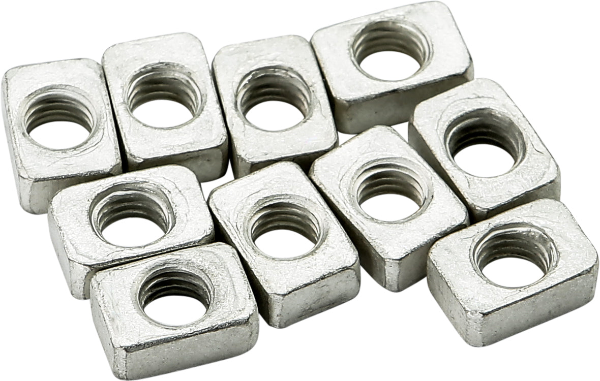 Square Nuts 5mm 10/Pk