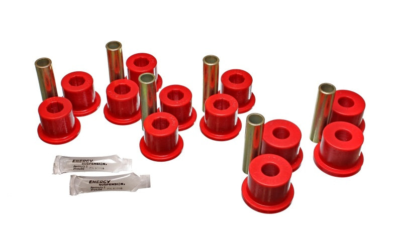Energy Suspension Gm 2 &amp; 4 X Rr Sprg Bush - Red