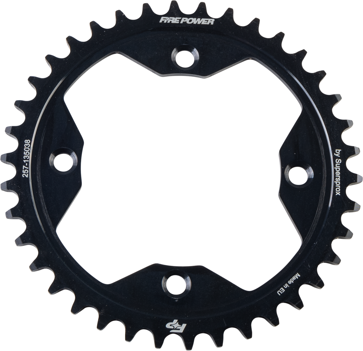 Rear Sprocket Steel 38t Blk
