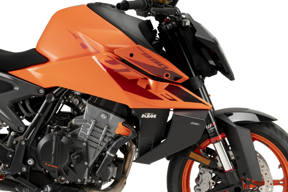 Downforce Side Spoilers Matt Black Ktm