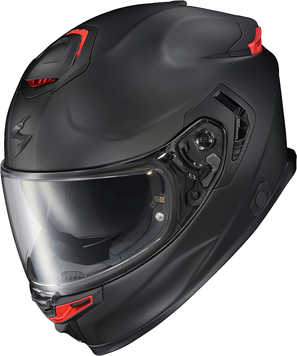 Exo Eclipse Full Face Helmet Matte Black Lg