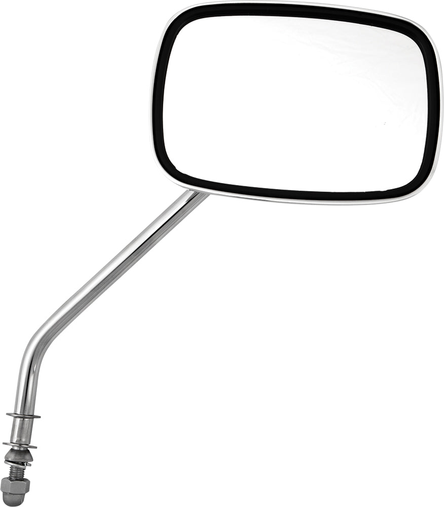 Mirror Oe Style 8" Stem L/R Chrome L/R 5x3.5"