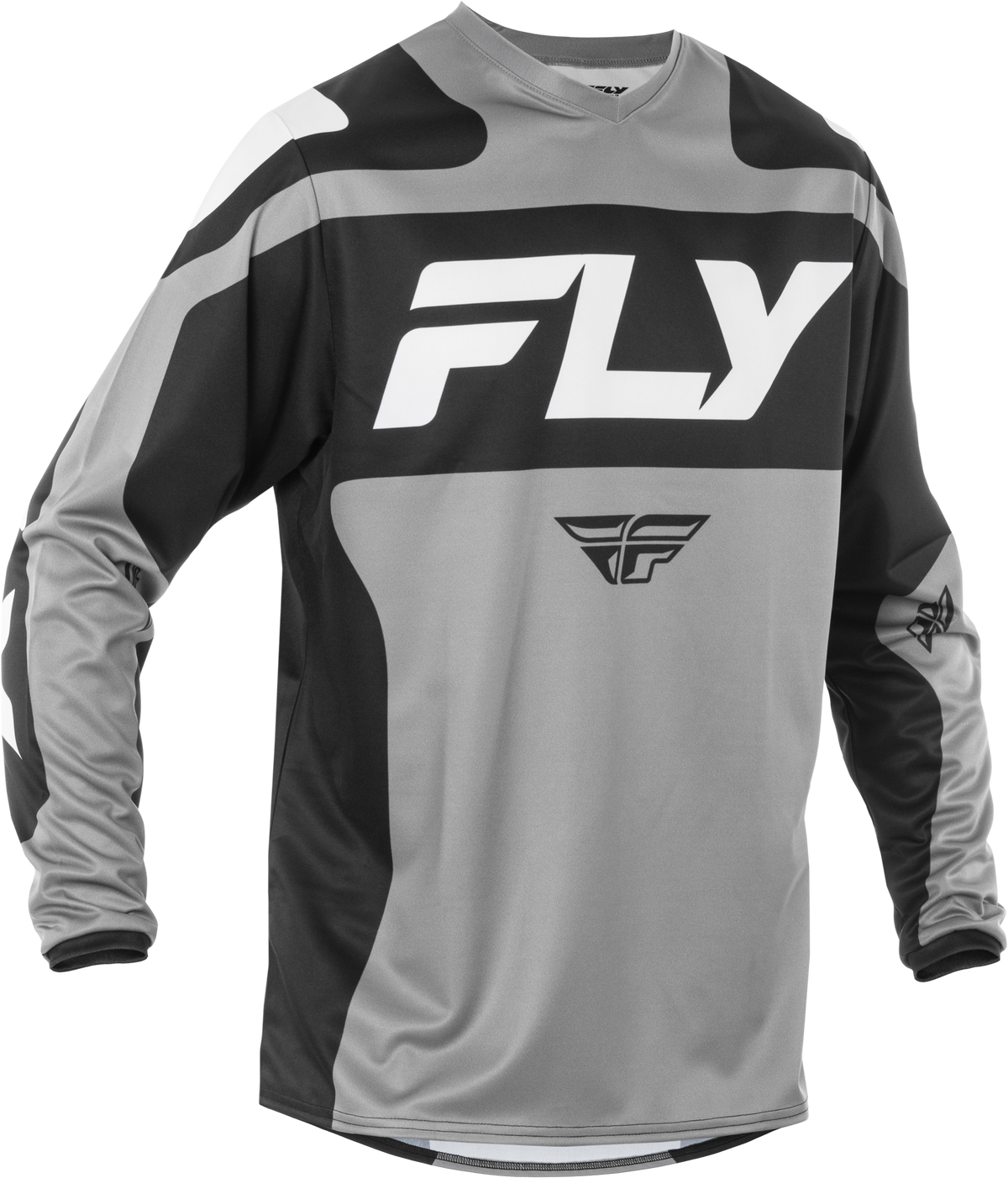 F 16 Jersey Grey/Black/White Sm