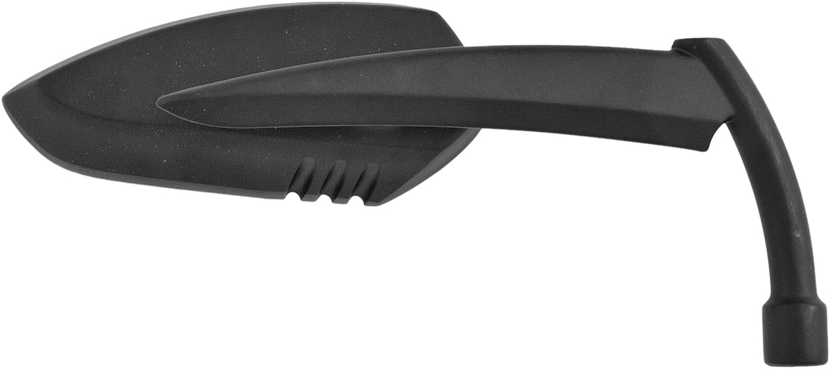 Mirror Apache W/ Knife Stem Matte Black Right