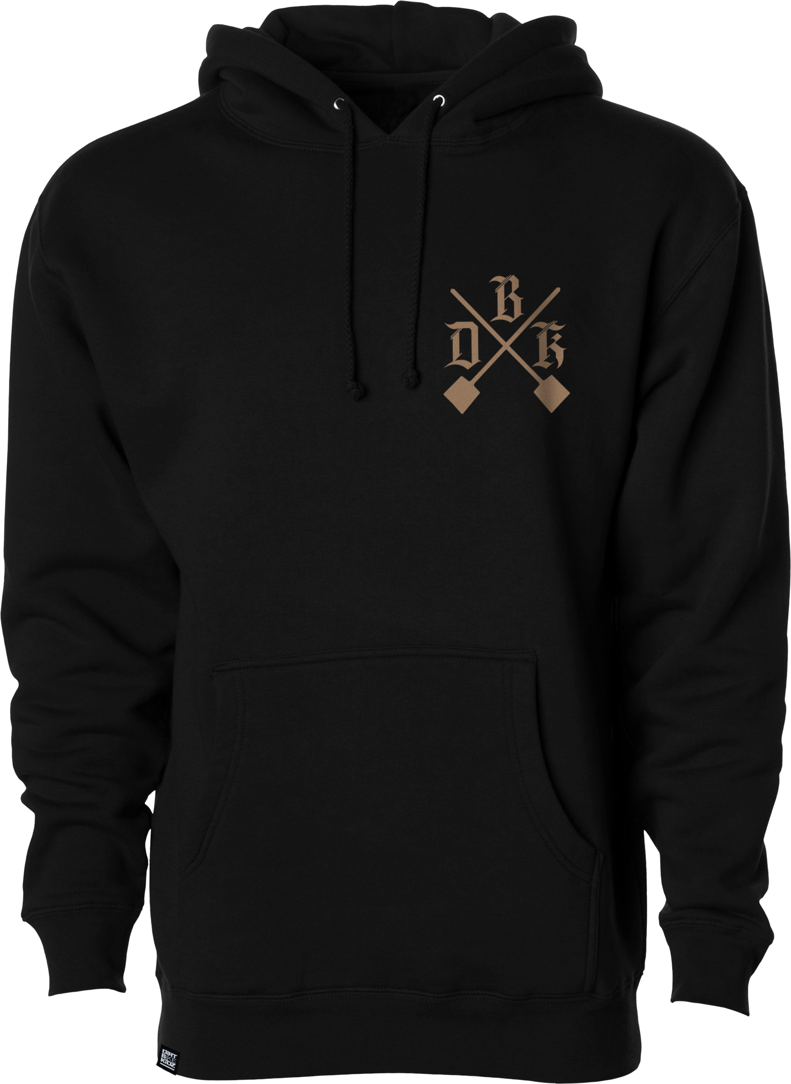 Camo Shovels Hoodie Black Md