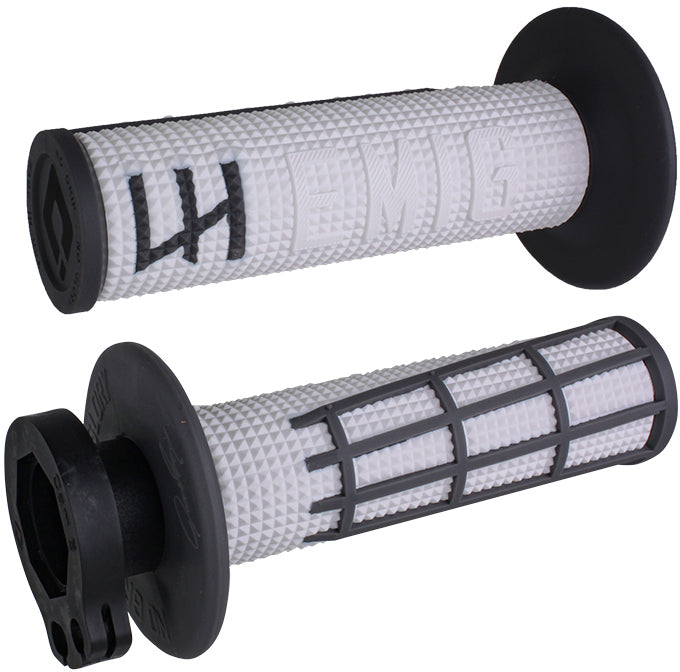 Emig 2.0   V2 Lock On Grip White/Graphite