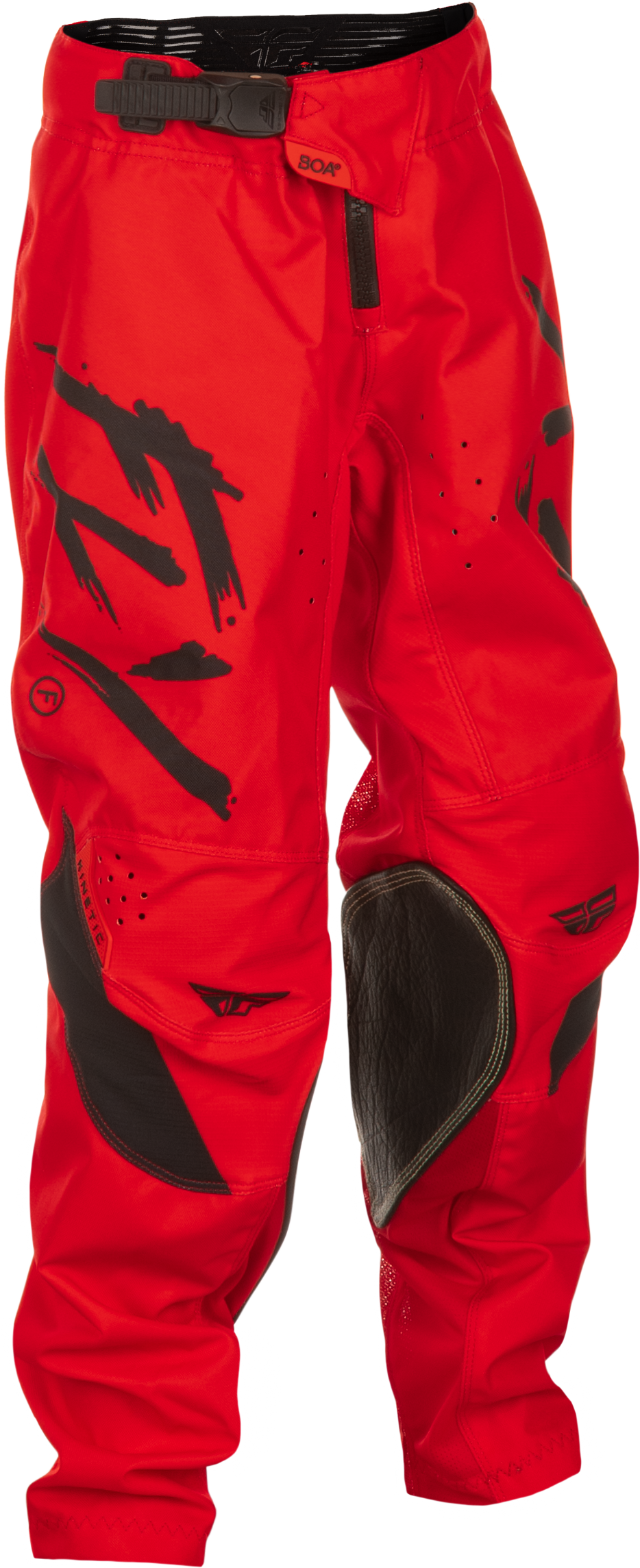 Youth Kinetic Stoke Pants Red/Black Sz 20