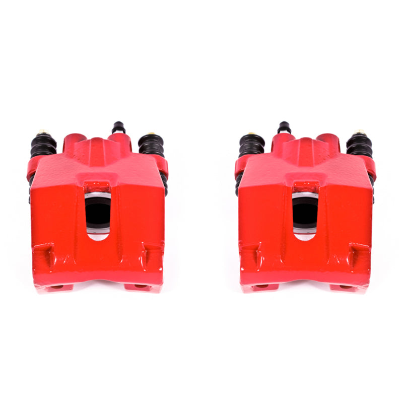 Power Stop 04-11 Ford F-150 Rear Red Calipers w/o Brackets - Pair