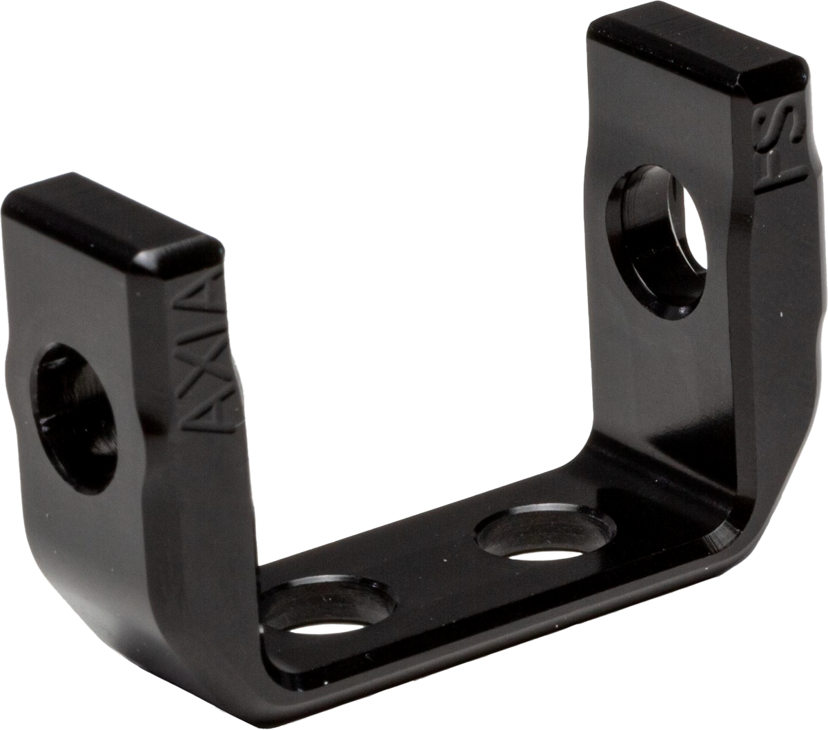 Flat Surface Mounting Clamp Black