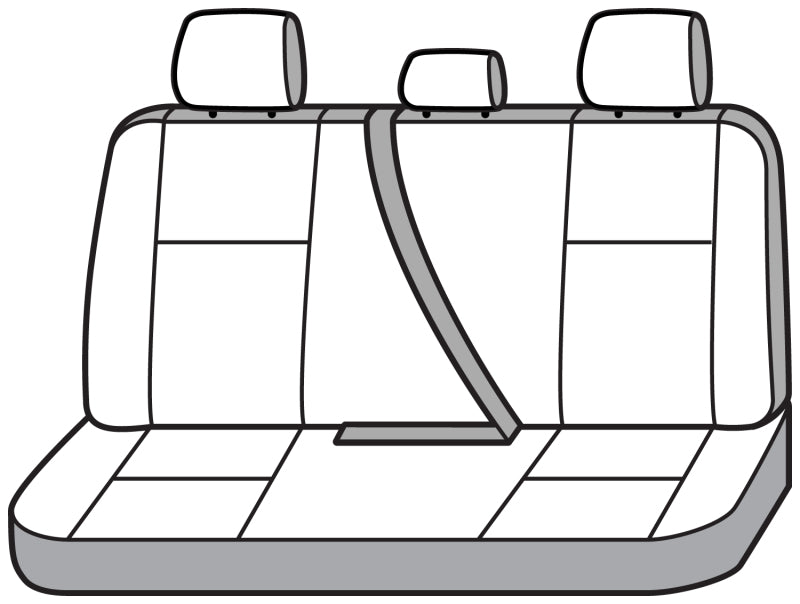 Covercraft 11-24 Dodge Ram Carhartt SeatSaver Custom Second Row Seat Covers - Gravel