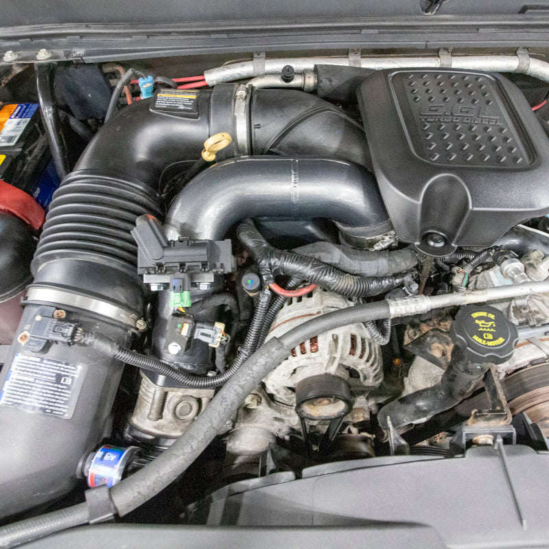 Wehrli 2007.5-2010 LMM Duramax High Flow 3in Y-Bridge Kit- Gloss Black