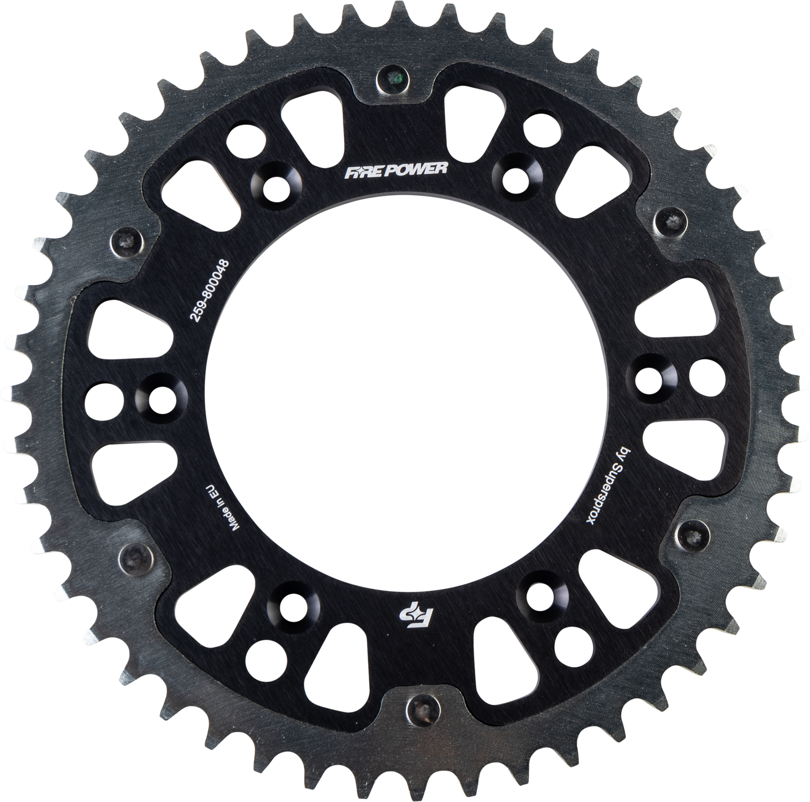Rear Sprocket Hybrid 48t Blk/Sil
