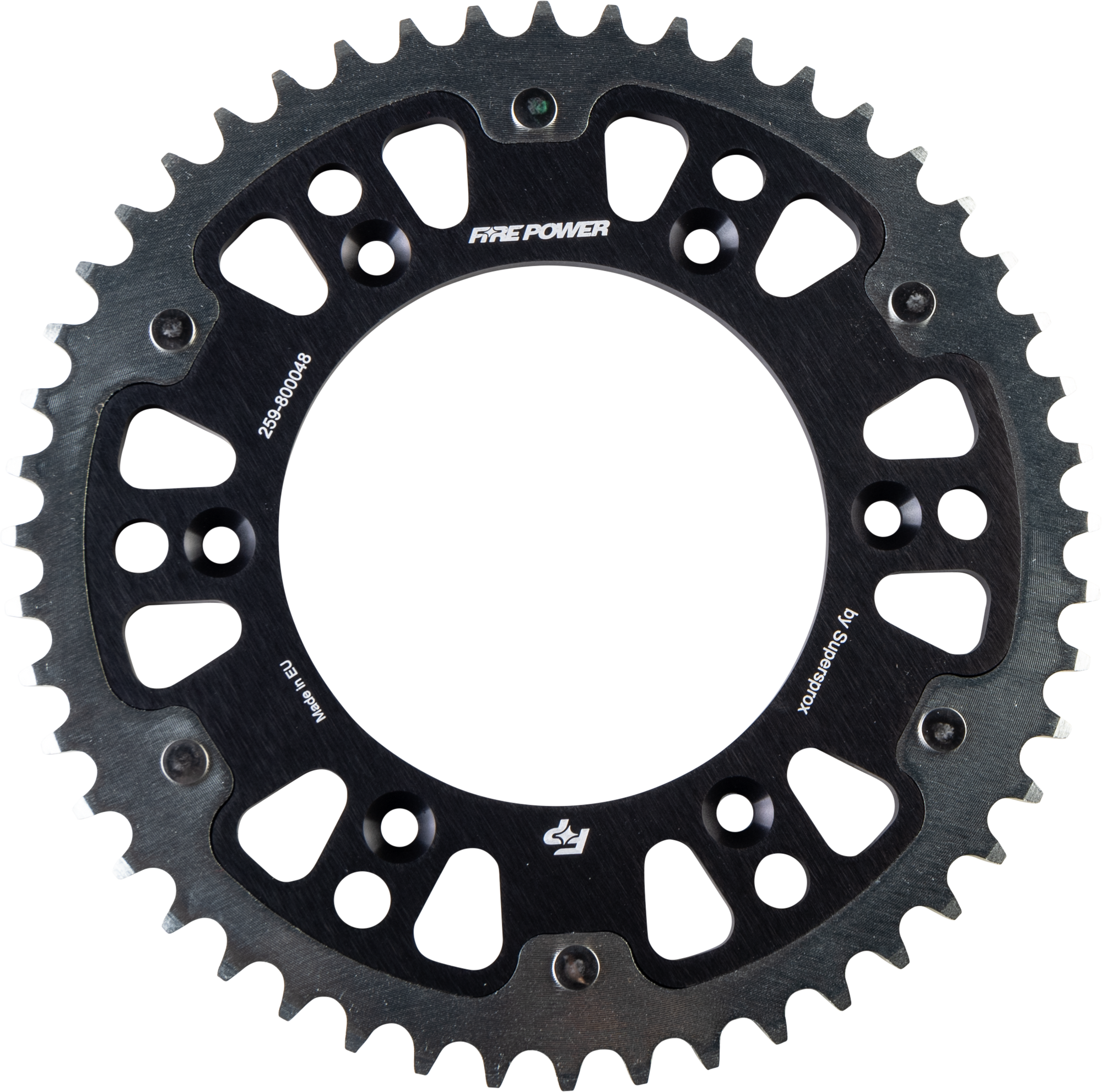 Rear Sprocket Hybrid 48t Blk/Sil
